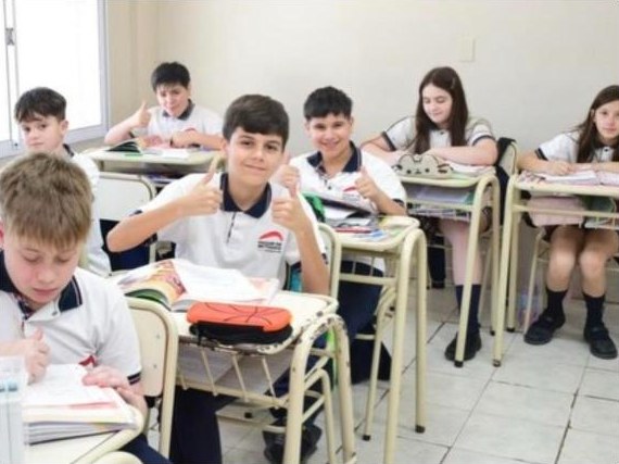 Estudiantes del Nivel Secundario en el aula